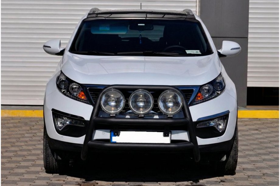 Kia Sportage 2010–2015 Kængurubøjle WT018 Black (rustfrit stål) Image