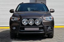 Mitsubishi ASX 2010–2023 Kængurubøjle WT018 Black (rustfrit stål) foto 2