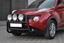 Nissan Juke 2010–2019 Frontbøjle WT018 Black (rustfrit stål) foto 2