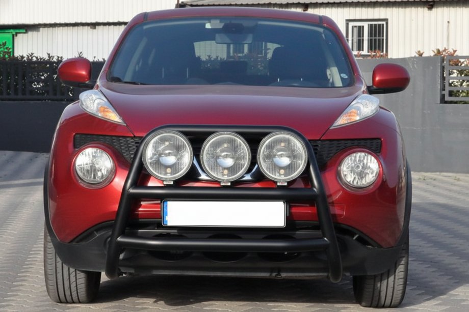 Nissan Juke 2010–2019 Frontbøjle WT018 Black (rustfrit stål) Image