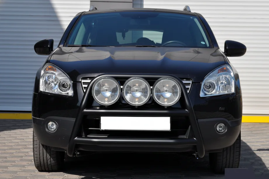 Nissan Qashqai 2010–2014 Kængurubøjle WT018 Black (rustfrit stål) Image