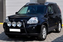 Nissan X-trail T31 2007–2014 Frontbøjle WT018 Black (rustfrit stål) foto 2