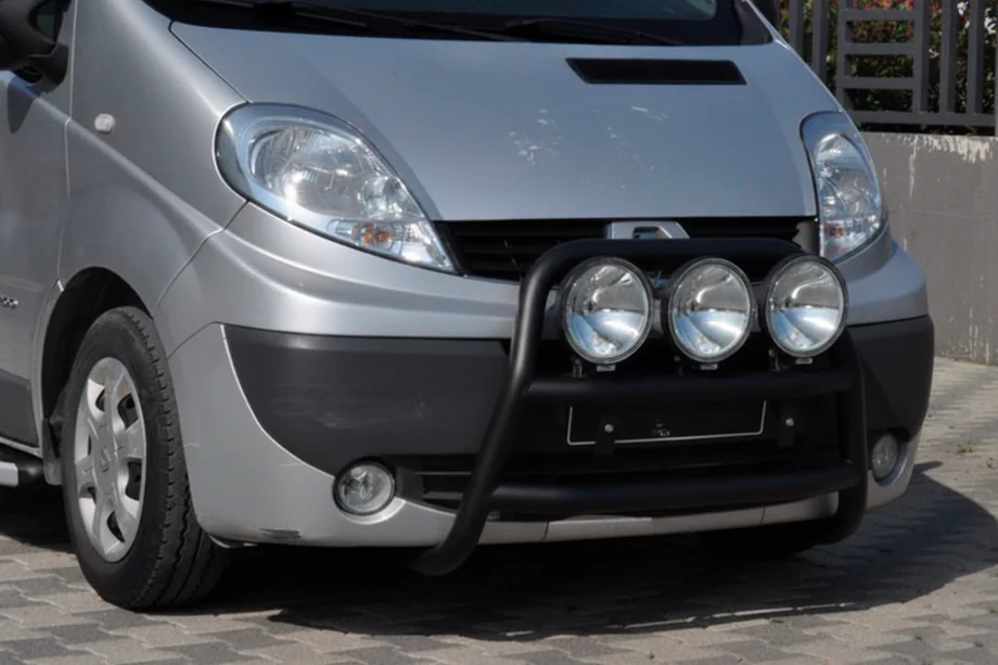 Nissan Primastar 2002–2014 Kængurubøjle WT018 Black (rustfrit stål) Foto 2
