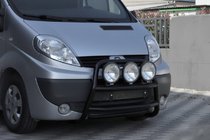 Renault Trafic 2001–2015 Kængurubøjle WT018 Black (rustfrit stål) foto 1