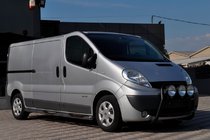 Renault Trafic 2001–2015 Kængurubøjle WT018 Black (rustfrit stål) foto 3