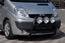 Renault Trafic 2001–2015 Kængurubøjle WT018 Black (rustfrit stål) foto 4