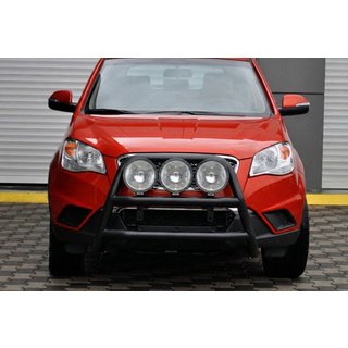 Kængurubøjle WT018 Black (rustfrit stål) SsangYong Korando 2010–2019 foto 3