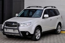 Subaru Forester 2008–2013 Kængurubøjle WT018 Black (rustfrit stål) foto 4