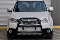 Subaru Forester 2008–2013 Kængurubøjle WT018 Black (rustfrit stål) foto 3