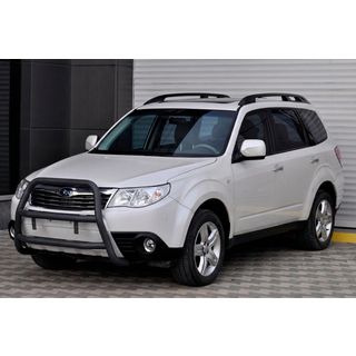 Kængurubøjle WT018 Black (rustfrit stål) Subaru Forester 2008–2013 foto 4