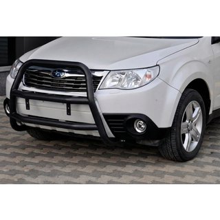 Kængurubøjle WT018 Black (rustfrit stål) Subaru Forester 2008–2013 foto 2