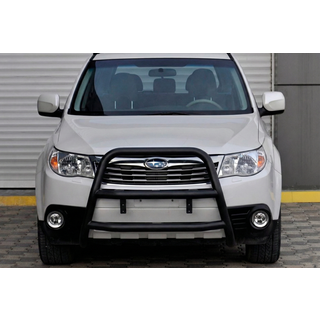 Kængurubøjle WT018 Black (rustfrit stål) Subaru Forester 2008–2013 foto 3