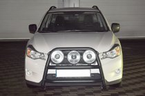 Subaru XV 2011–2017 Kængurubøjle WT018 Black (rustfrit stål) foto 1