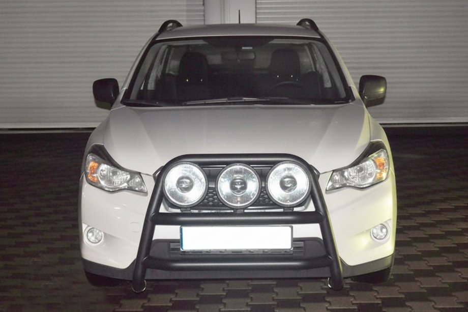 Subaru XV 2011–2017 Kængurubøjle WT018 Black (rustfrit stål) Image