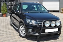 Volkswagen Tiguan 2007–2016 Frontbøjle WT018 Black (rustfrit stål) foto 3