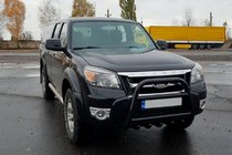 Ford Ranger 2007–2011 Frontbøjle QT008 Black (rustfrit stål) foto 2