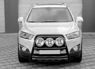 Chevrolet Trax 2012–2023 Frontbøjle WT018 Black (rustfrit stål) foto 1