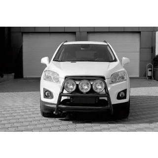 Frontbøjle WT018 Black (rustfrit stål) Chevrolet Trax 2012–2023 foto 2