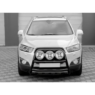 Frontbøjle WT018 Black (rustfrit stål) Chevrolet Trax 2012–2023 foto 1