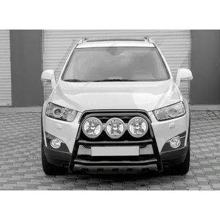 Frontbøjle WT018 Black (rustfrit stål) Chevrolet Trax 2012–2023 foto 1