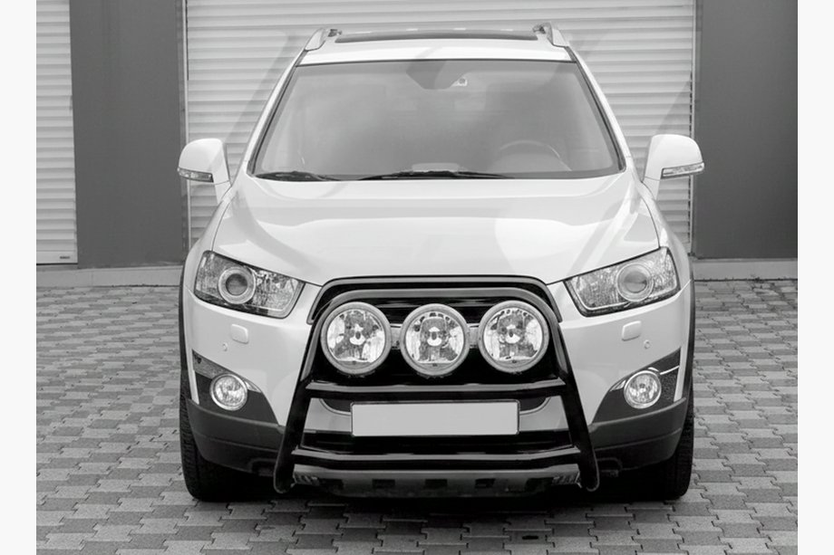 Chevrolet Trax 2012–2023 Frontbøjle WT018 Black (rustfrit stål) Image