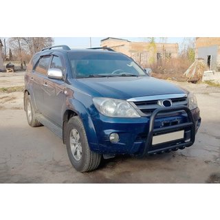 Frontbøjle F12-11 Black (rustfrit stål) Toyota Fortuner 2006–2015 foto 2
