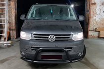 Volkswagen T5 2010–2015 Kængurubøjle WT006ST Black (rustfrit stål) foto 3
