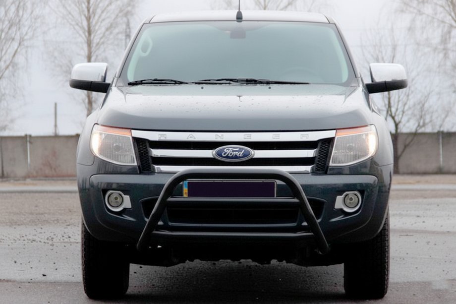 Ford Ranger 2011–2022 Frontbøjle WT022 Black (rustfrit stål) Image