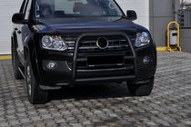 Volkswagen Amarok 2010–2022 Kængurubøjle VL001 Black (rustfrit stål) foto 3