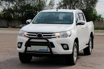 Toyota Hilux 2015– Frontbøjle WT023 Black (rustfrit stål) foto 2