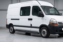 Renault Master 1998–2010 Bosphorus Black sidetrin (2 stk., aluminium) foto 1