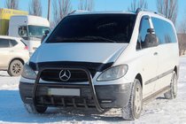 Mercedes Vito W639 2004–2014 Kængurubøjle XL-WT025 Black (rustfrit stål) foto 3