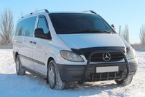 Mercedes Vito W639 2004–2014 Kængurubøjle XL-WT025 Black (rustfrit stål) foto 1