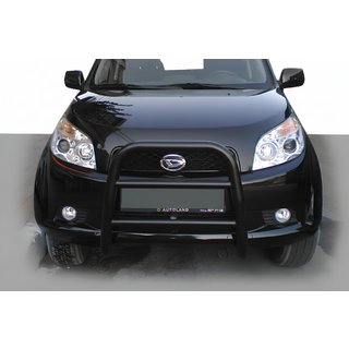 QT005 Black frontbøjle (rustfrit stål) Daihatsu Terios 2006–2017