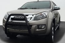 Isuzu D-Max 2011–2019 Frontbeskyttelse QT008 Black (rustfrit stål) foto 1