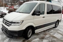 Volkswagen Crafter 2016– Frontbøjle ST085 Black (rustfrit stål) foto 1