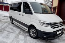 Volkswagen Crafter 2016– Frontbøjle ST085 Black (rustfrit stål) foto 2