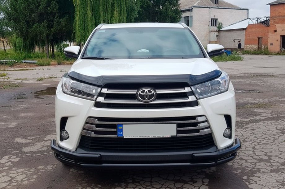 Toyota Highlander 2013–2019 Kængurubøjle ST-Special Black (rustfrit stål) Foto 1