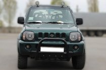 Suzuki Jimny 1998–2018 Kængurubøjle F2-01 Black (rustfrit stål) foto 1