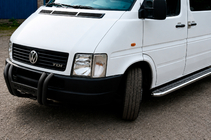 Volkswagen LT 1995–2006 Frontbøjle Kelebek WT011 Black (rustfrit stål) foto 3