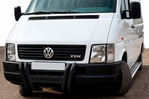 Volkswagen LT 1995–2006 Frontbøjle Kelebek WT011 Black (rustfrit stål) foto 1