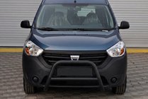 Dacia Dokker 2013–2022 Bullbar WT006 Black (rustfrit stål) foto 1