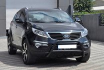 Kia Sportage 2010–2015 Bullbar WT006 Black (rustfrit stål) foto 1