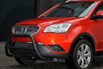 SsangYong Korando 2010–2019 Bullbar WT005 Black (rustfrit stål) foto 3
