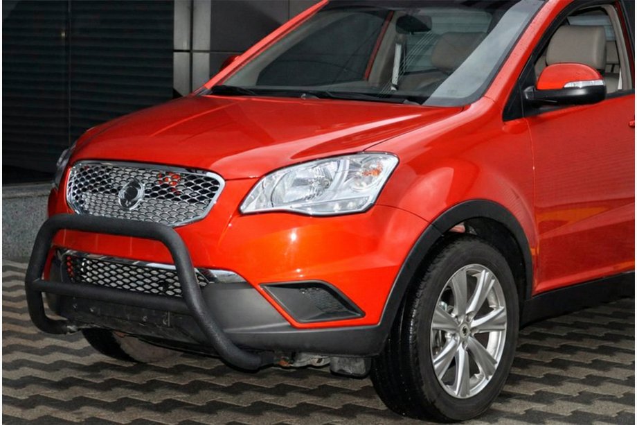 SsangYong Korando 2010–2019 Bullbar WT005 Black (rustfrit stål) Image