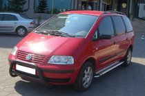 Volkswagen Sharan 1995–2010 Frontbøjle WT005 Black (rustfrit stål) foto 2