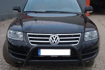 Volkswagen Touareg 2002–2010 Frontbøjle WT005 Colt Black (rustfrit stål) foto 3