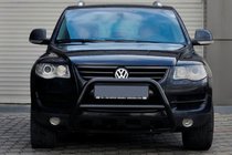 Volkswagen Touareg 2002–2010 Frontbøjle WT005 Colt Black (rustfrit stål) foto 4