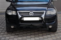 Volkswagen Touareg 2002–2010 Frontbøjle WT005 Colt Black (rustfrit stål) foto 5