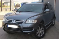 Volkswagen Touareg 2002–2010 Frontbøjle WT005 Colt Black (rustfrit stål) foto 6